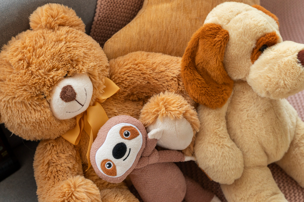 A variety of safe and engaging baby toys